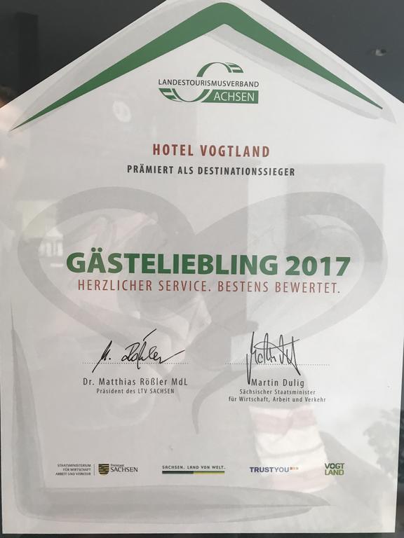 Hotel Vogtland Бад-Эльстер Экстерьер фото